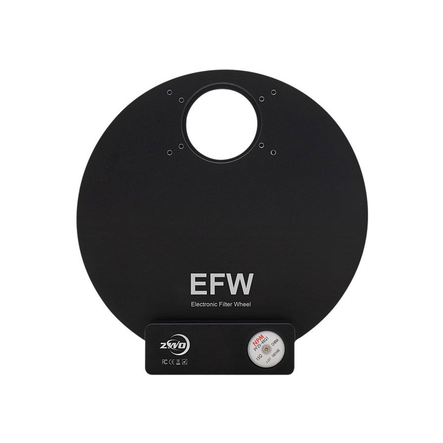 ZWO 5-Position Electronic Filter Wheel for 2-inch Mounted or 50.4mm Unmounted Filters